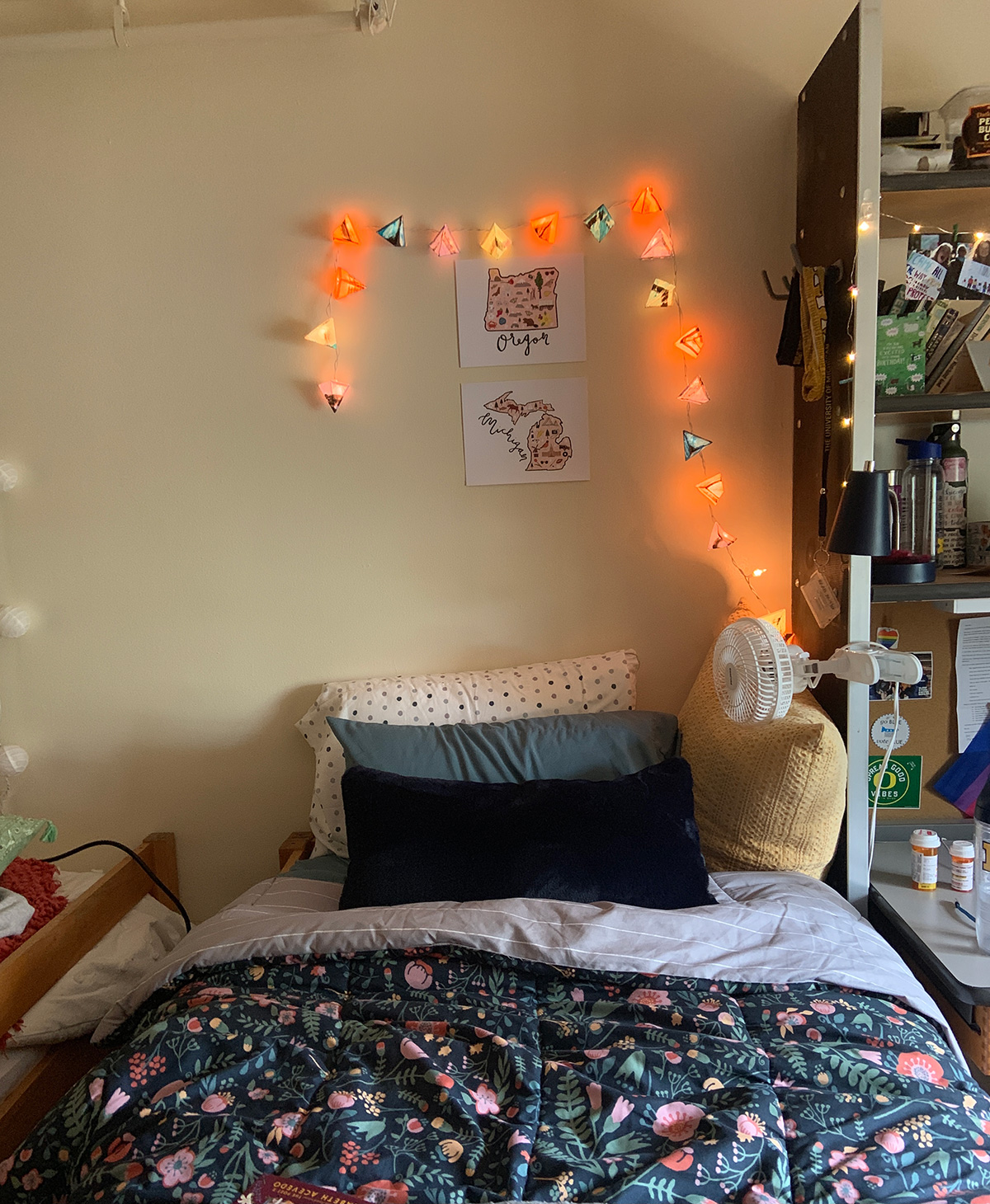 A photo of my first-year dorm at Oxford. 