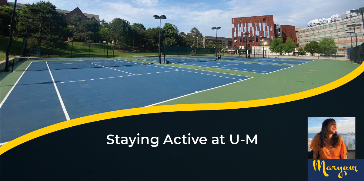 Blog post - Staying Active at U-M