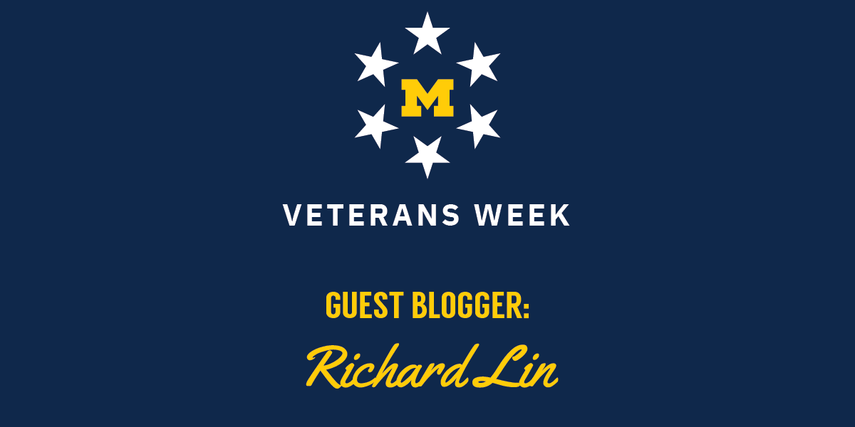 Veterans Week Guest Blogger Richard Lin