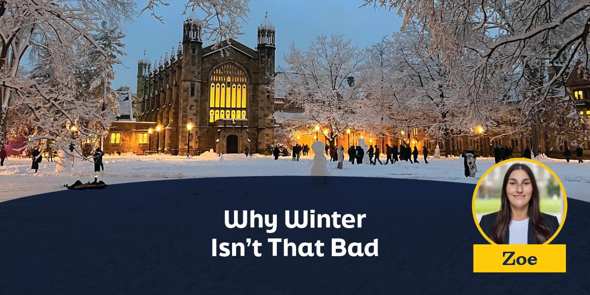 Why Winter Isn't That Bad