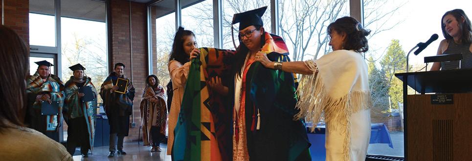 Native American blanket ceremony