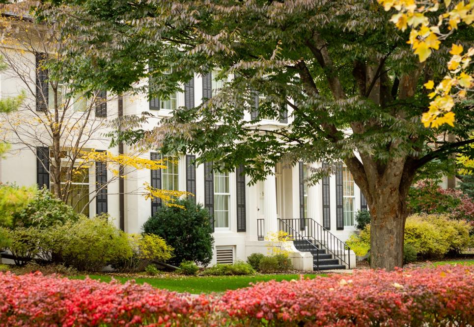 Springtime at the President's house